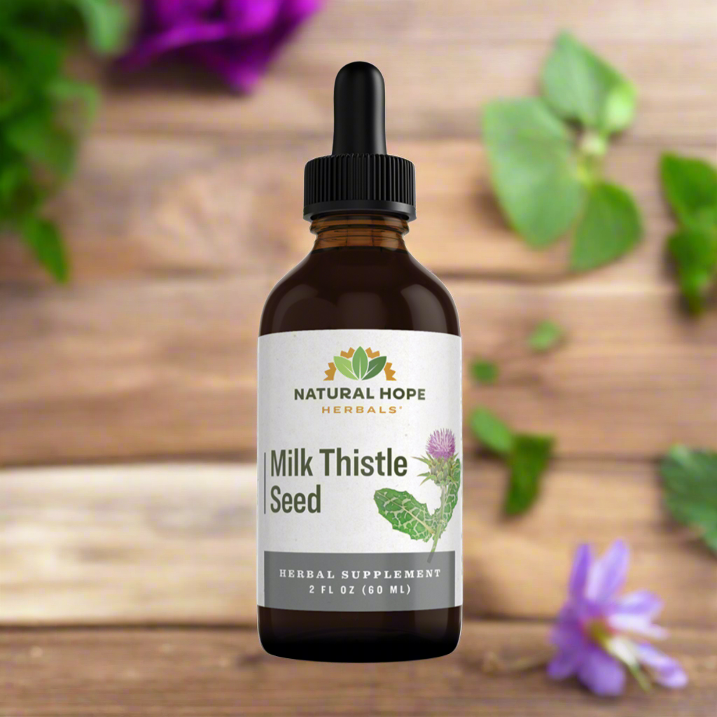 Milk Thistle Seed, 2oz, Natural Hope Herbals