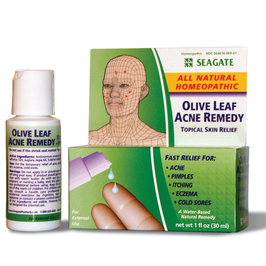 Olive Leaf Acne Remedy 1 oz Bottle