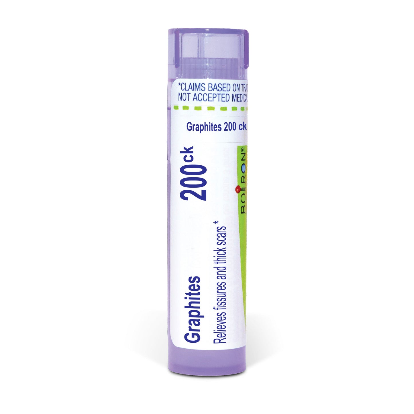Graphites 30C, 200CK, 1M, Homeopathic Medicine for Targeted Relief of Fissures and Thick Scars Boiron, 80 Pills (Pill Size #40)