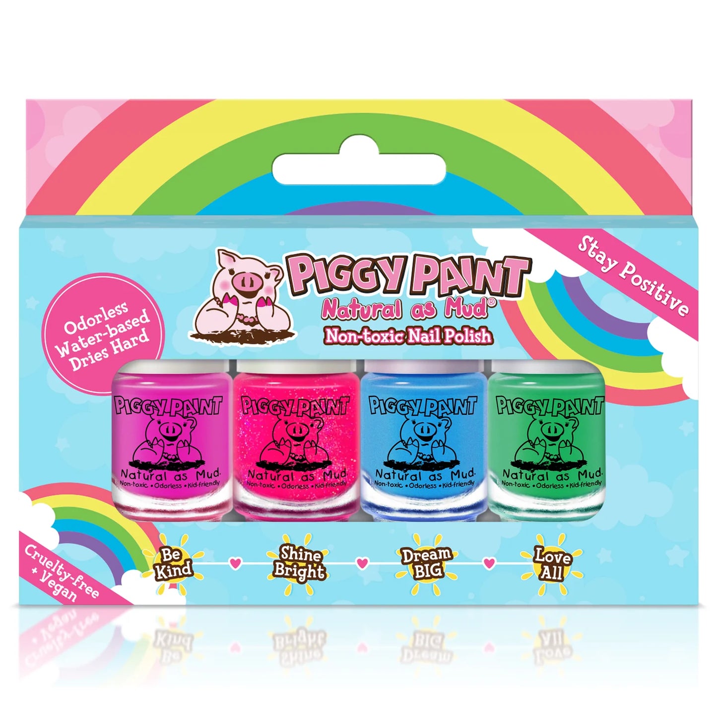 Rainbow Nail Polish - Nail Polish Set, Piggy Paint