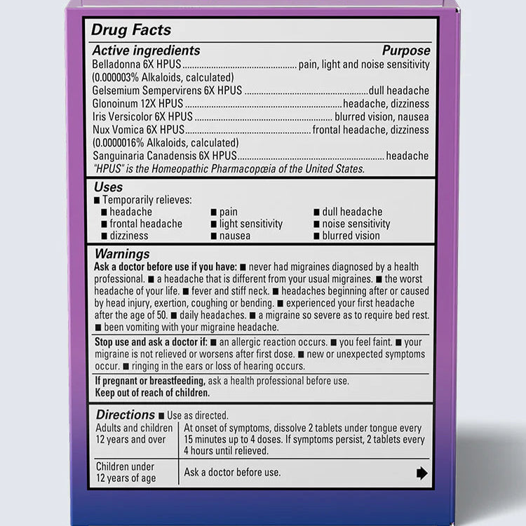 Hyland's Migraine Relief