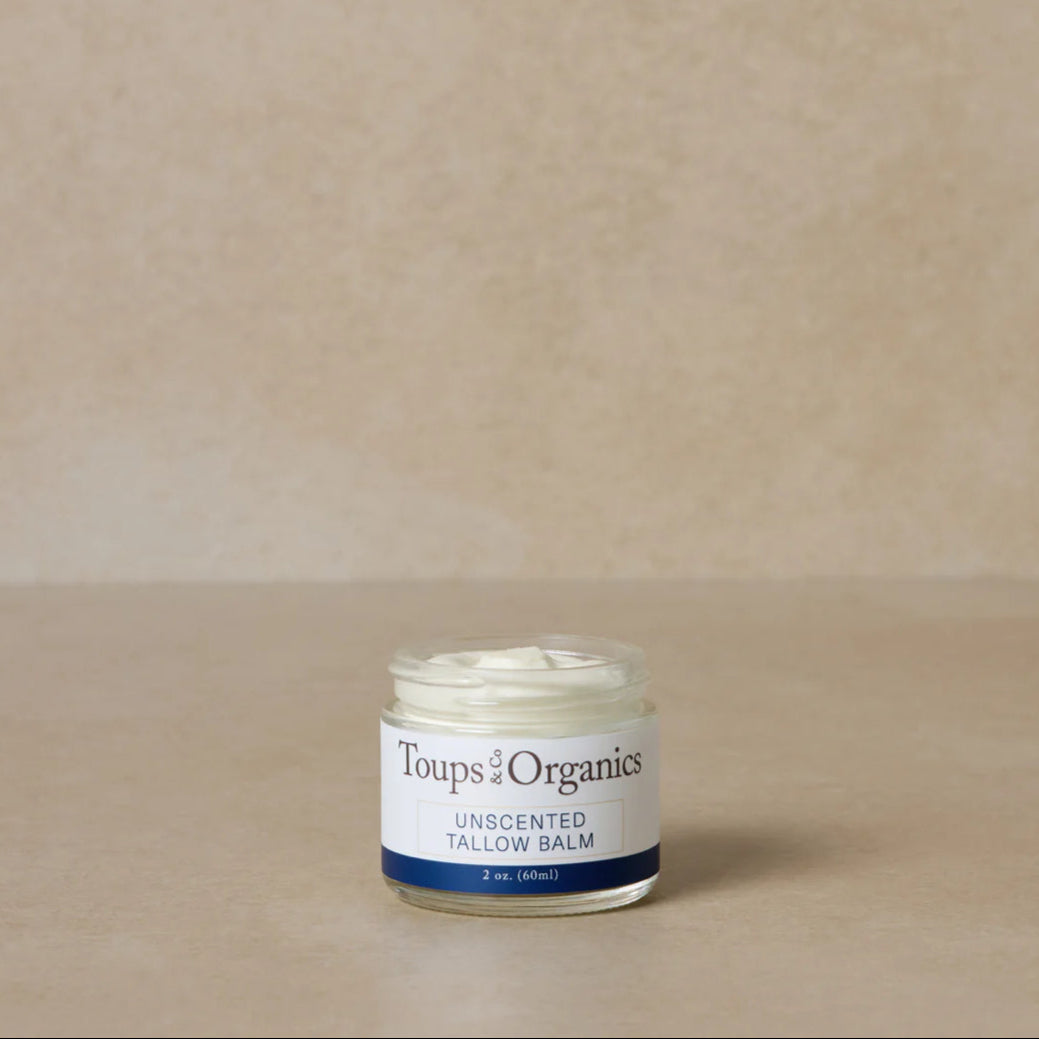 Unscented Tallow Balm, Toups & Co Organics