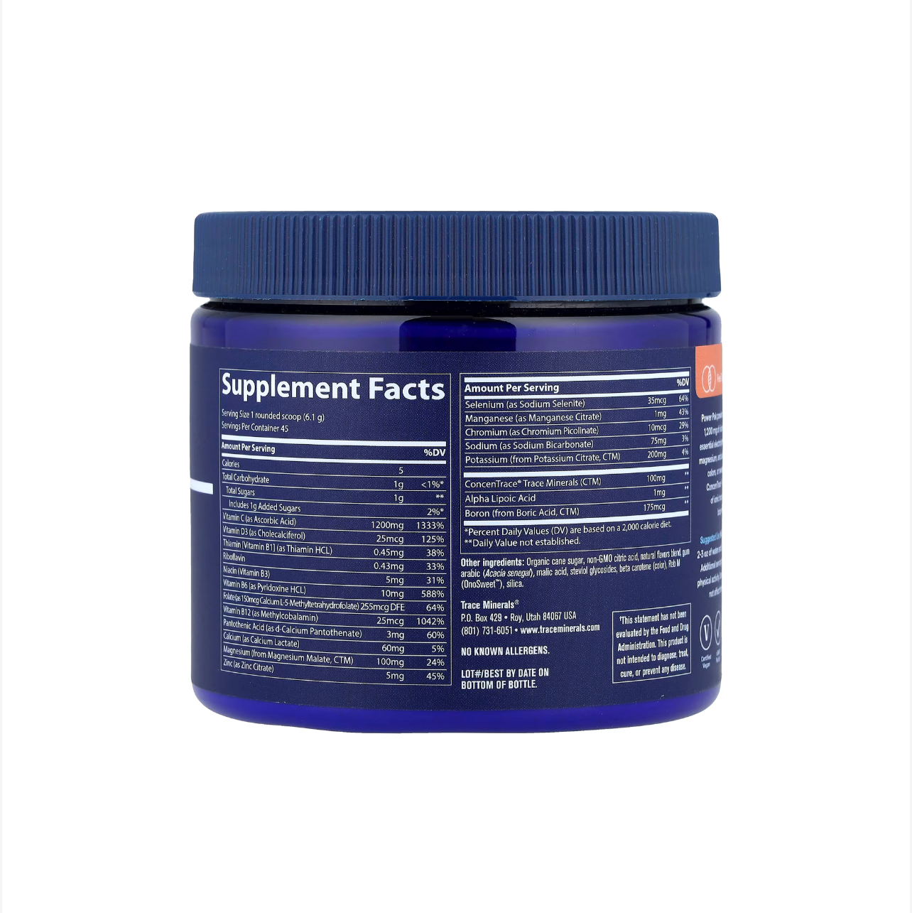 Power Pak Essential Nutrient Support, 45 Servings, Trace Minerals