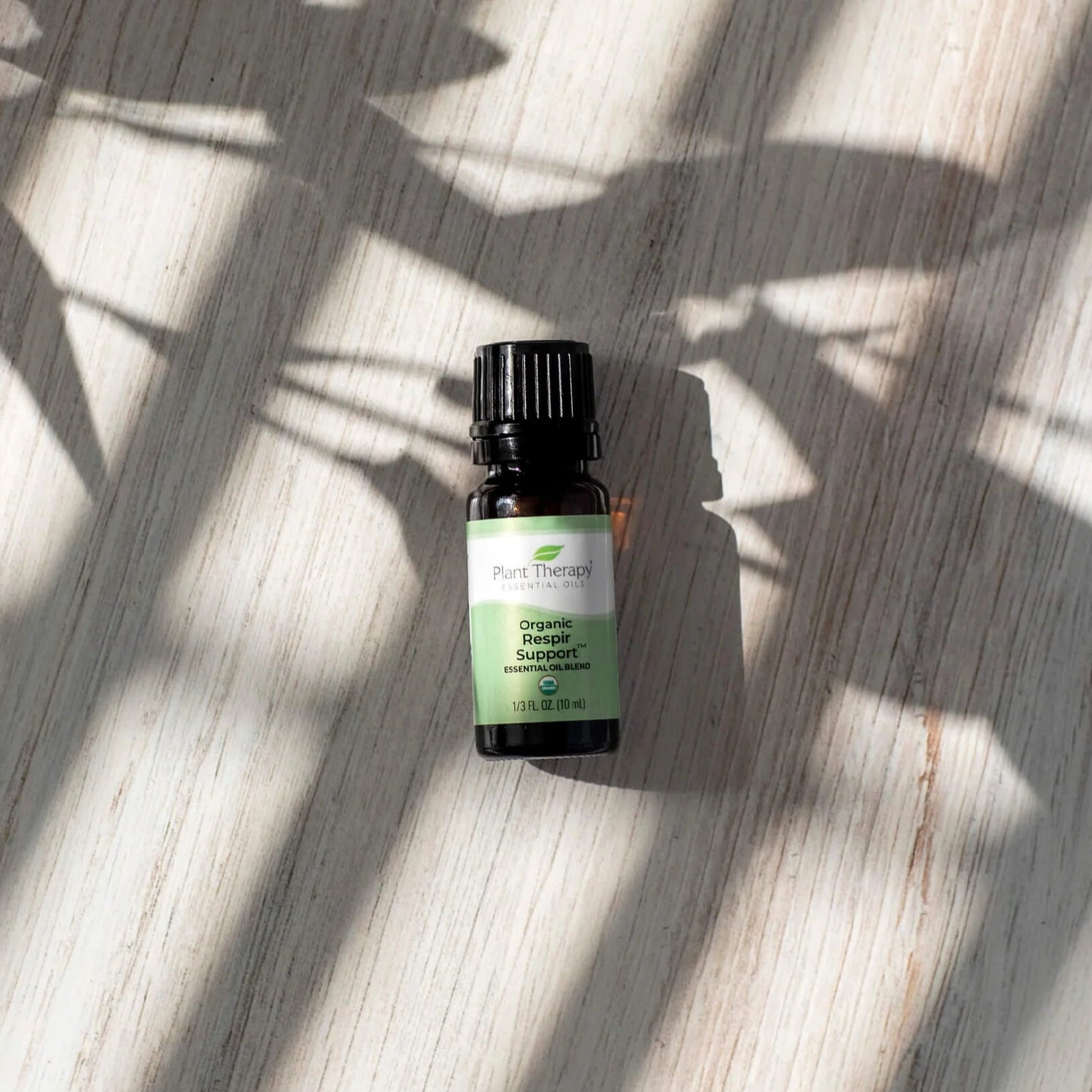 Organic Respir Support Oil, 10ml, Plant Therapy