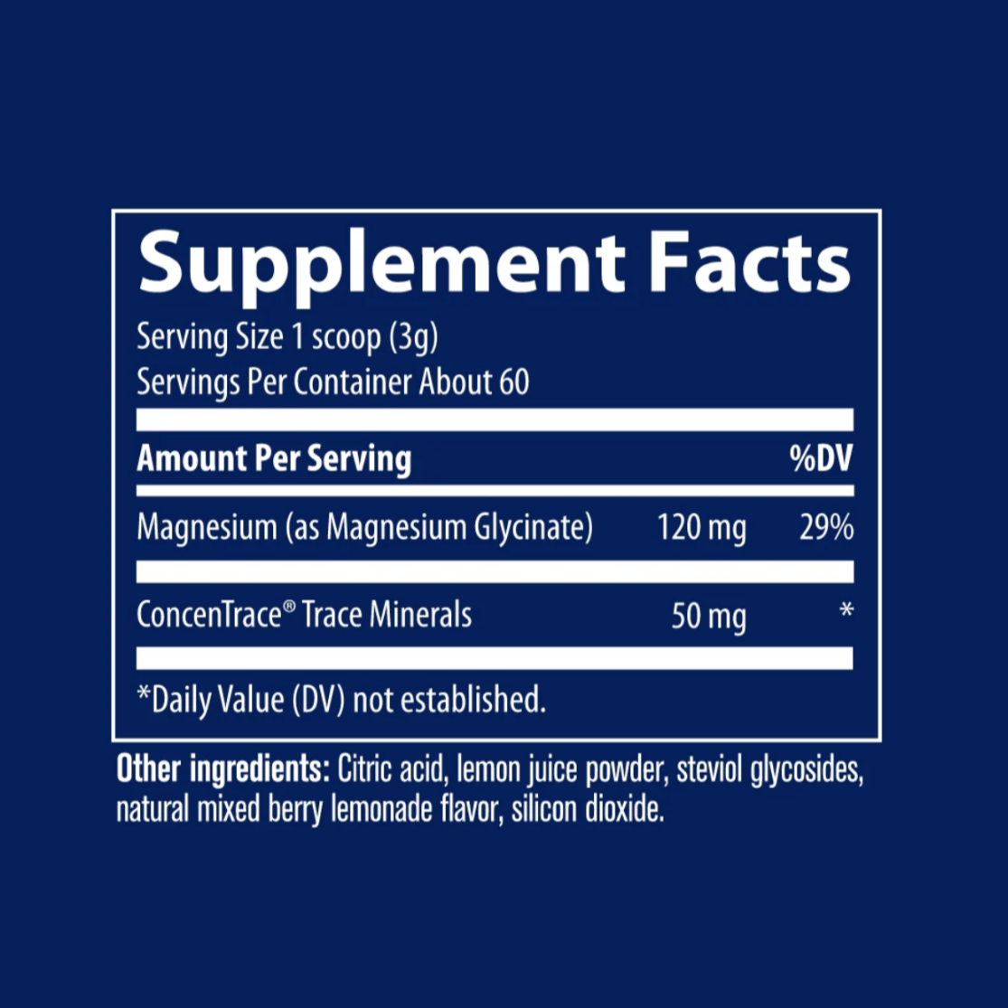 Magnesium Glycinate Powder, 45 Servings, Trace Minerals
