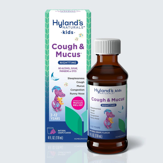 Hyland's Kids Cough & Mucus, Nighttime, 4oz
