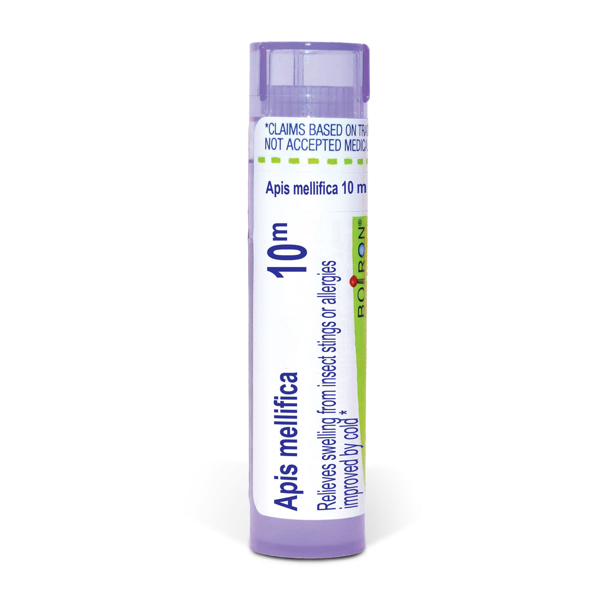 Apis Mellifica, Homeopathic Medicine for Swelling from Insect Bites or Allergies, Boiron, 80 Pills (Pill Size #40)