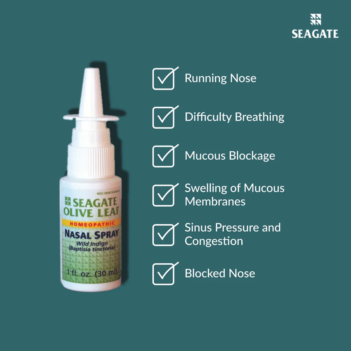 Olive Leaf Nasal Spray 1 oz