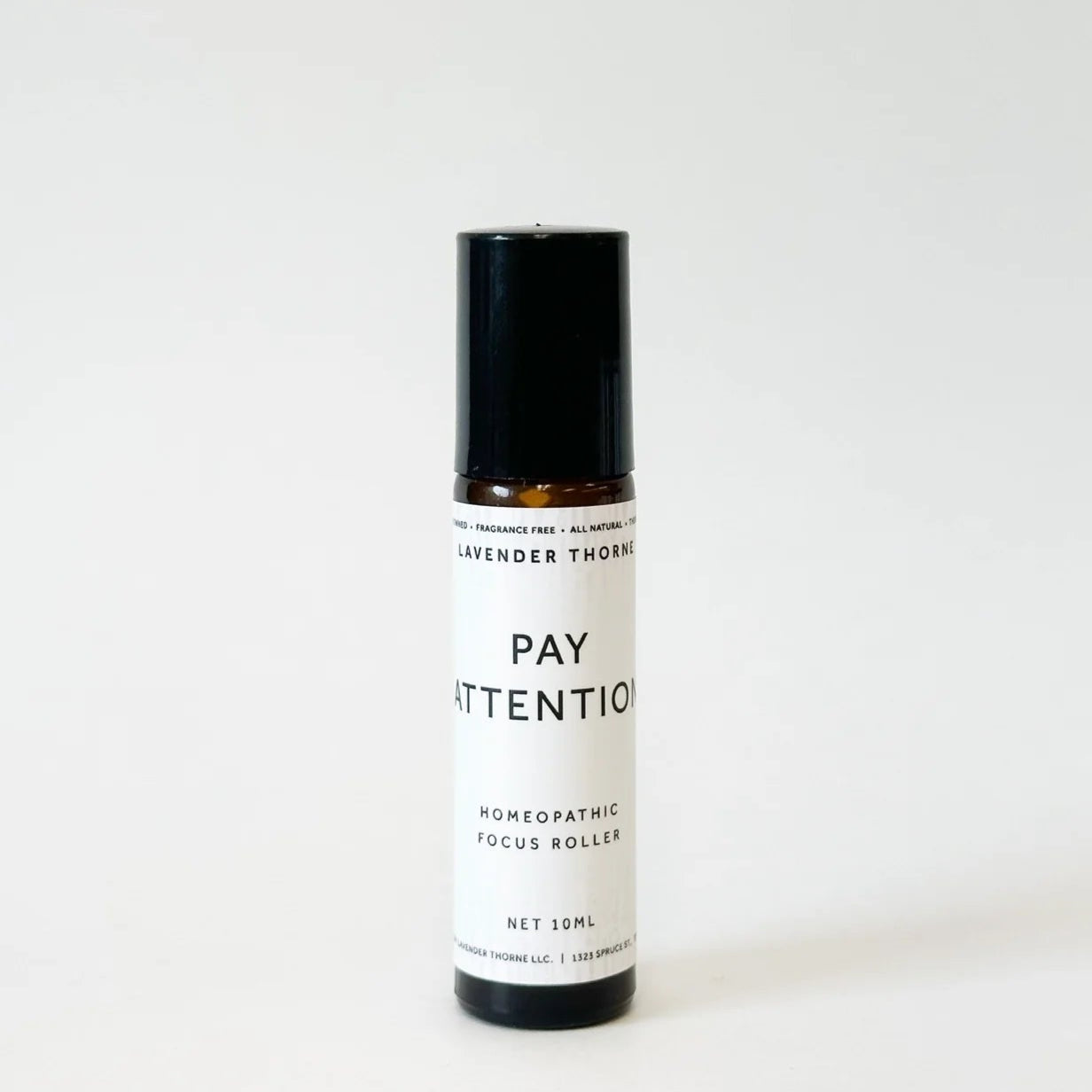 Pay Attention - Focus Roller, 10ml, Lavender Thorne