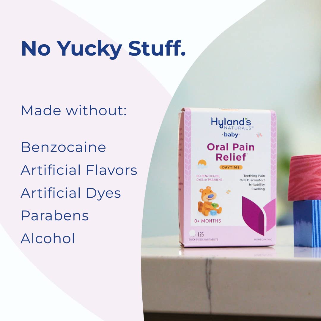 Hyland's Baby Oral Pain Relief Tablets, Daytime