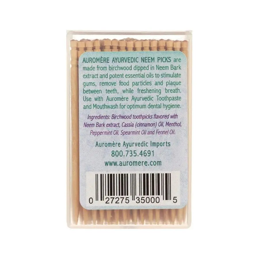 Neem Picks, Auromere Ayurvedic Imports