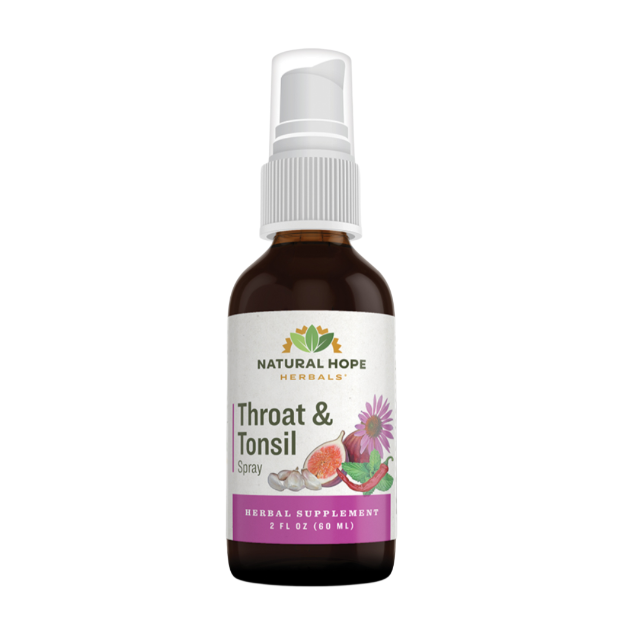Throat & Tonsil Spray, 1-2oz, Natural Hope Herbals