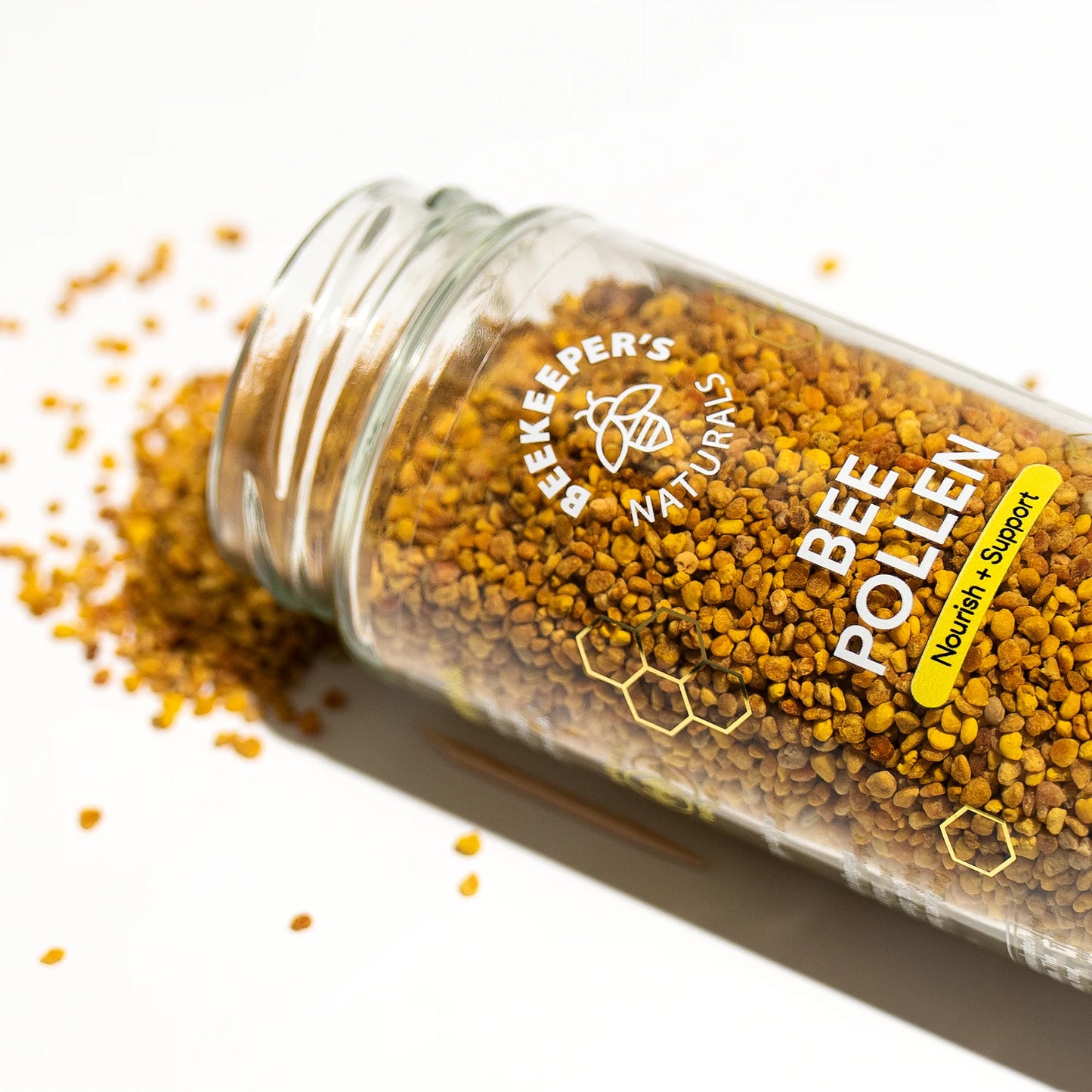 B. Fueled Bee Pollen, Nourish + Support
