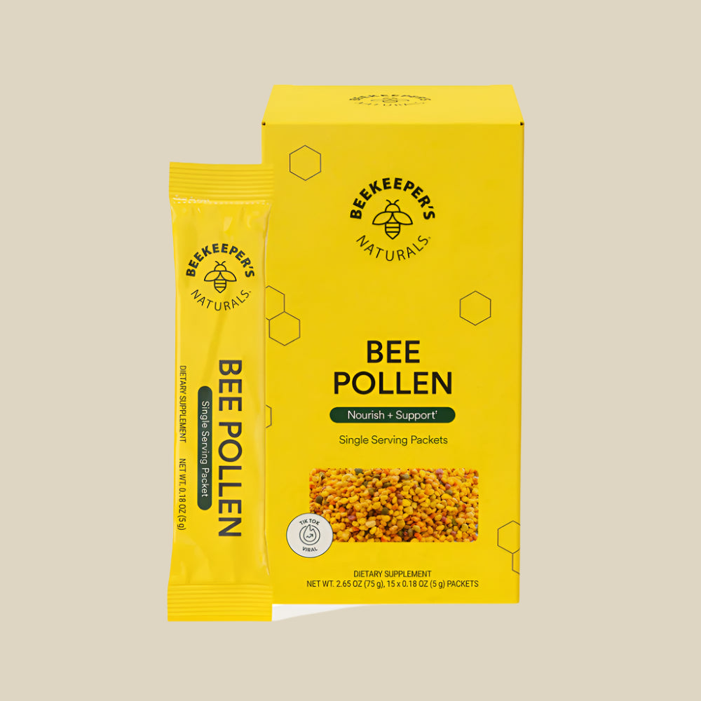 B. Fueled Bee Pollen, Nourish + Support