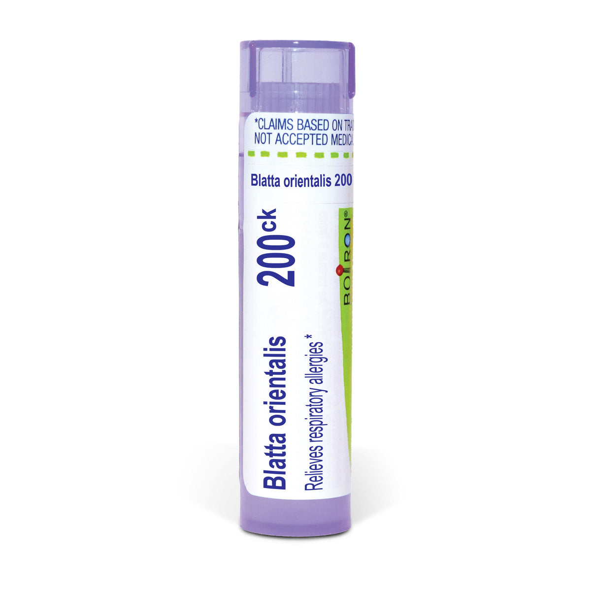 Blatta Orientalis, Homeopathic Medicine for Relieving Respiratory Allergies, Boiron, 80 Pills (Pill Size #40)