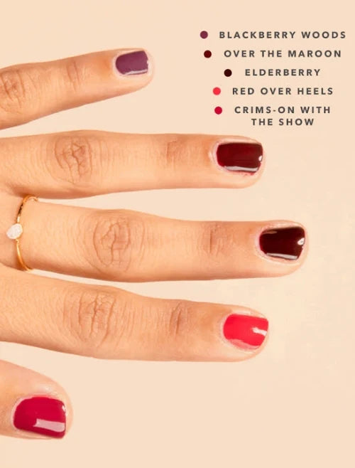 Nail Polish, Zer0 Red Over Heels, .45 fl oz, 100% Pure