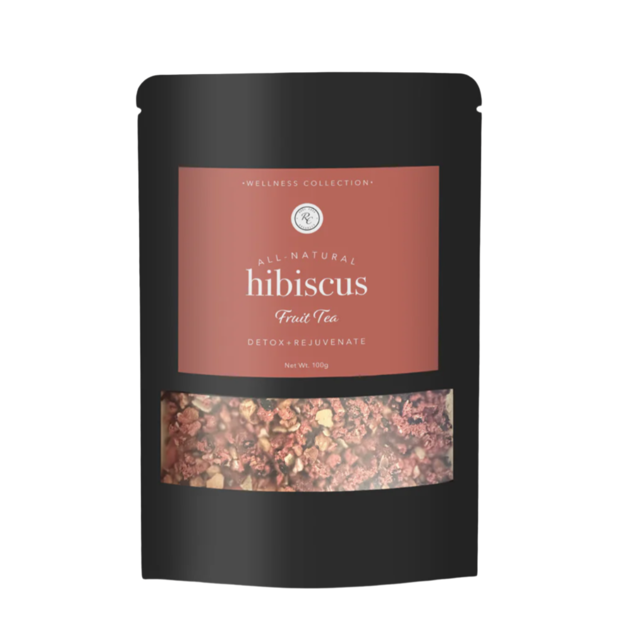 Hibiscus Fruit Herbal Tea, Detox + Rejuvenate, 100g, Rowe Casa Organics