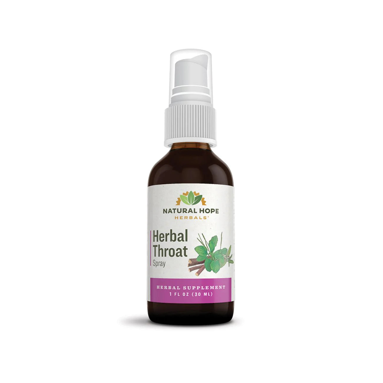 Throat & Tonsil Spray, 1-2oz, Natural Hope Herbals