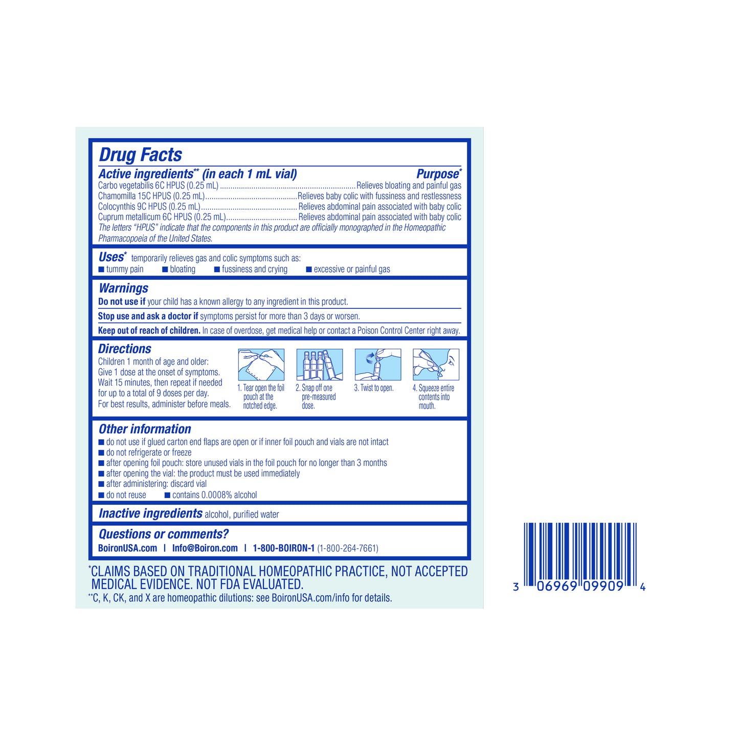 Camilia Tummy Relief, 30 Single Liquid Doses, Boiron