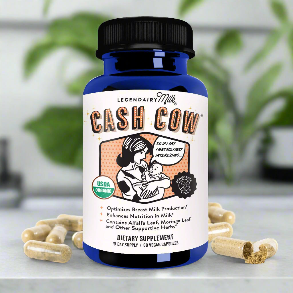Cash Cow, 60 Vegan Capsules, USDA Organic, Legendairy Milk