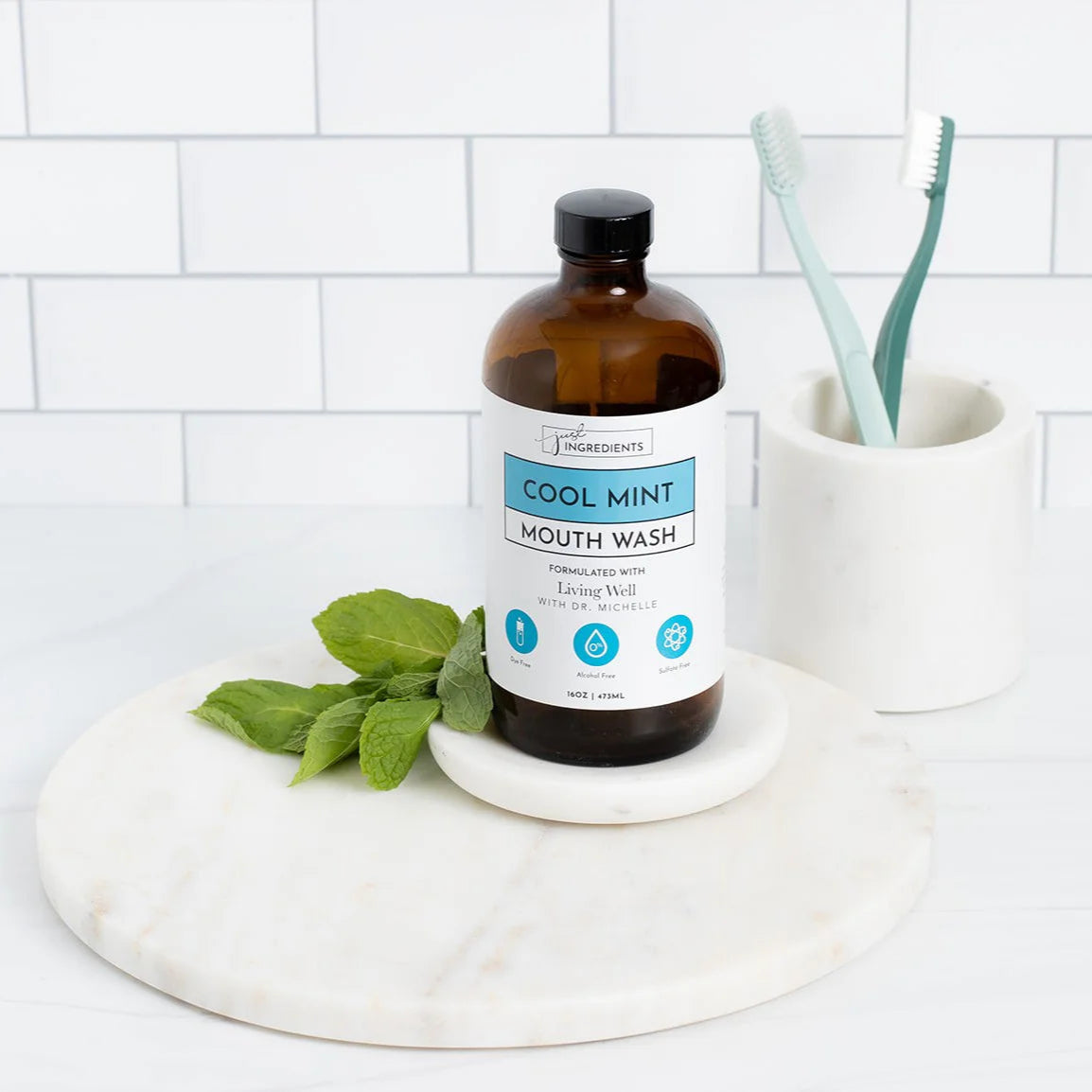 Remineralizing Mouth Wash, 16oz, Just Ingredients