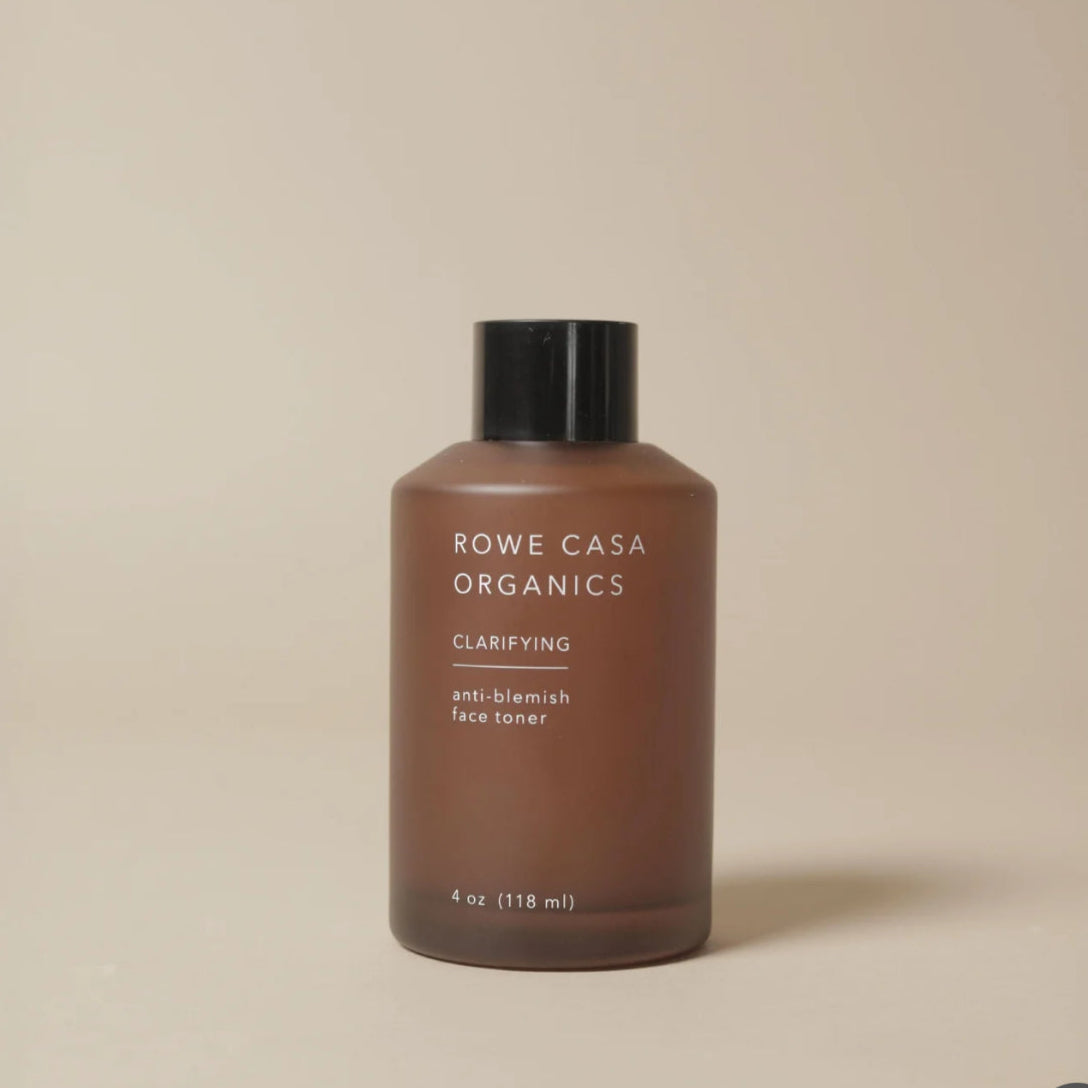 Clarifying Anti Blemish Face Toner, 4oz, Rowe Casa Organics