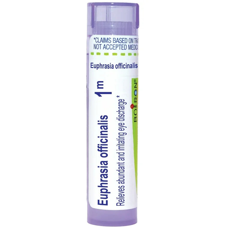 Euphrasia Officinalis 6C, 30C, 200CK, 1M, Homeopathic Medicine for Abundant, Clear & Irritating Eye Discharge, Boiron, (Pill Size #40), 80 Pills