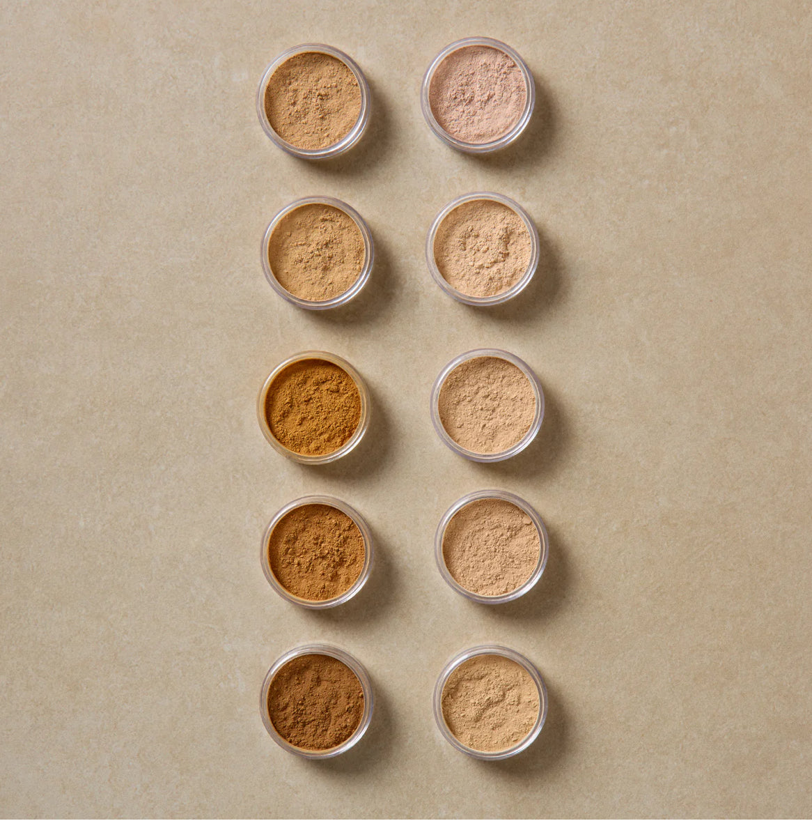 Sample Mineral Powder Kit, Toups & Co Organics