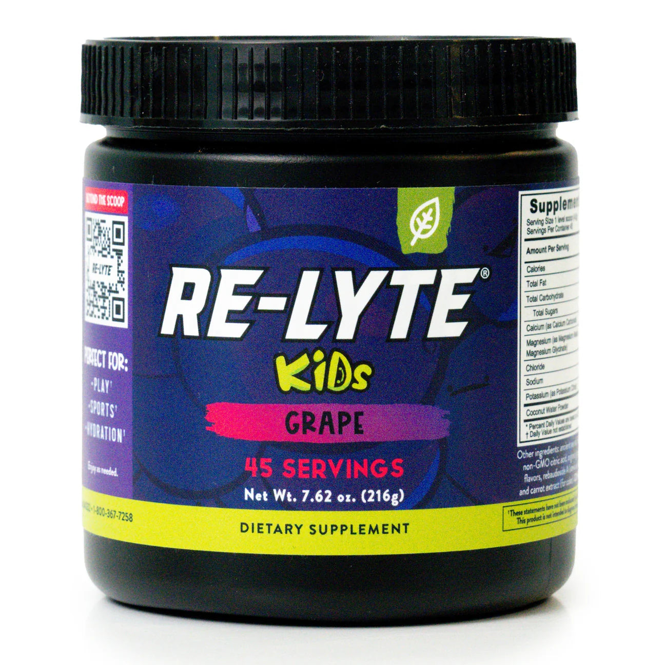 Re-Lyte Kids Hydration, 45 servings, Redmond Life
