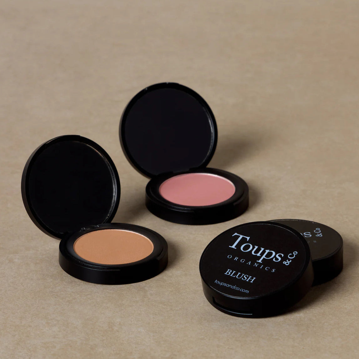 Natural Pressed Blush, Toups & Co Organics