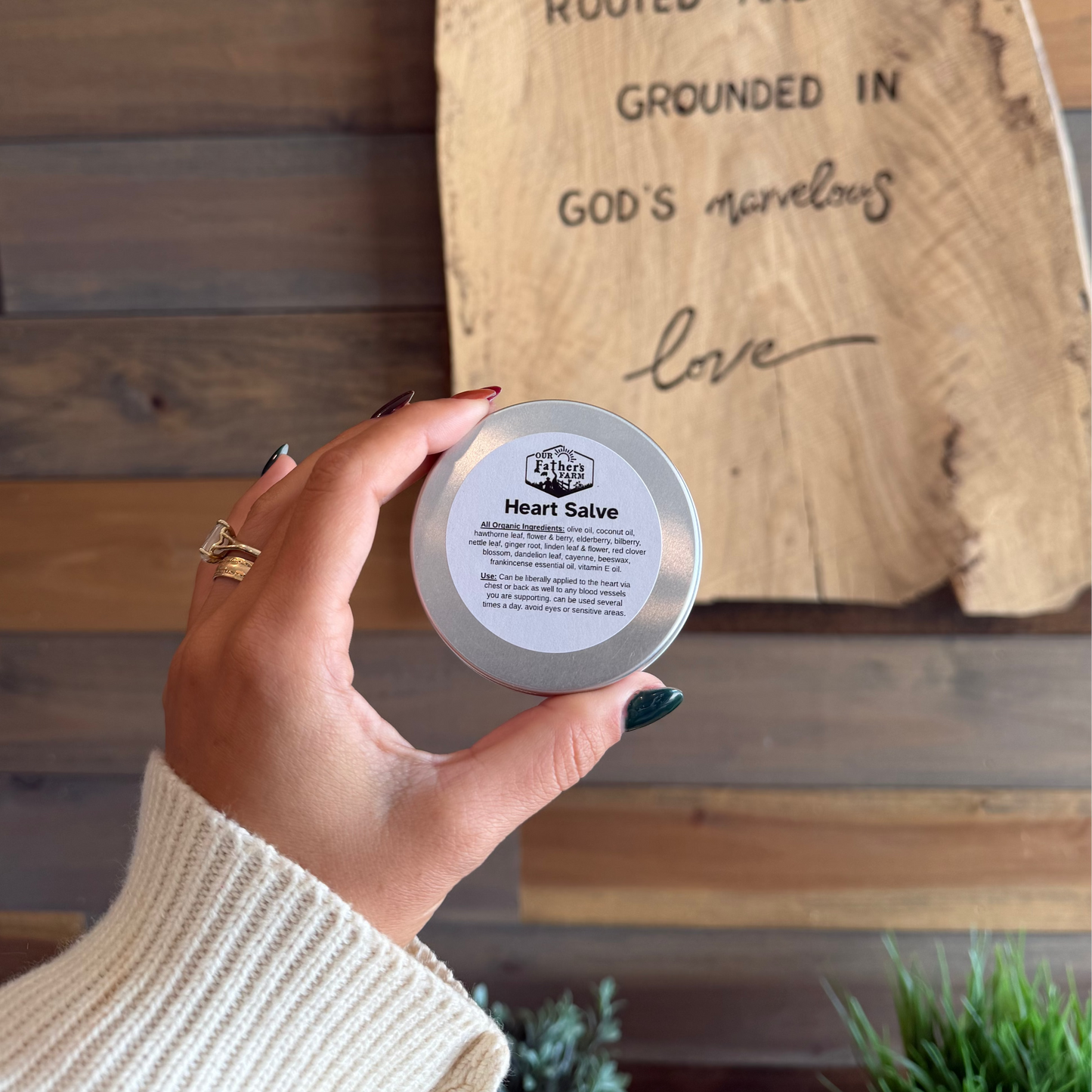 Love Your Heart Salve, Our Father's Farm