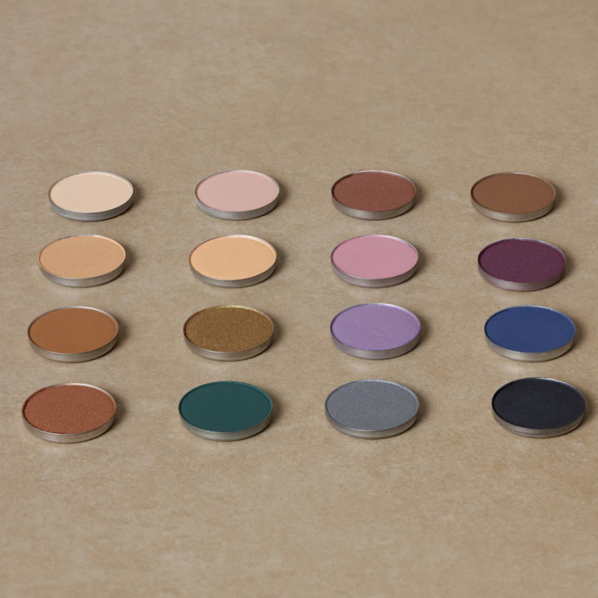 Natural Eye Shadow Singles, Toups & Co Organics
