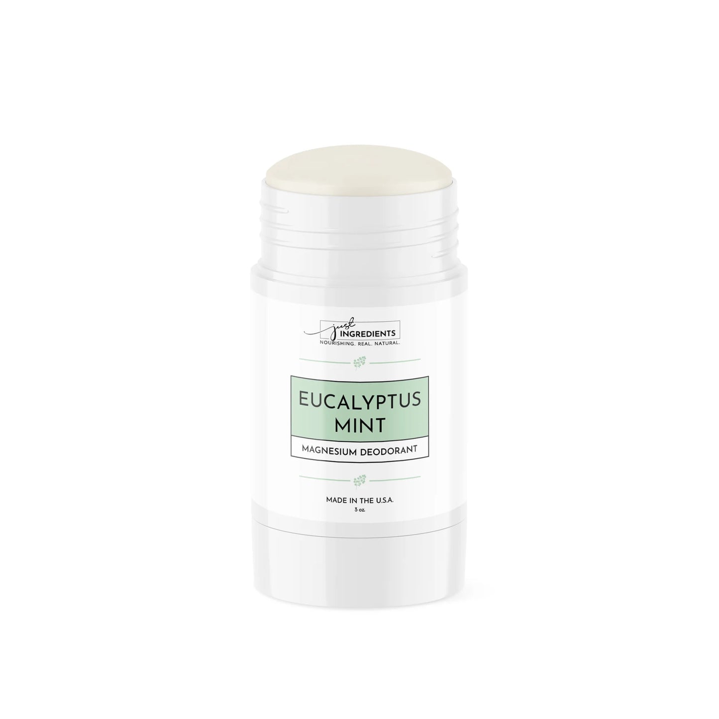 Eucalyptus Mint Deodorant, Just Ingredients