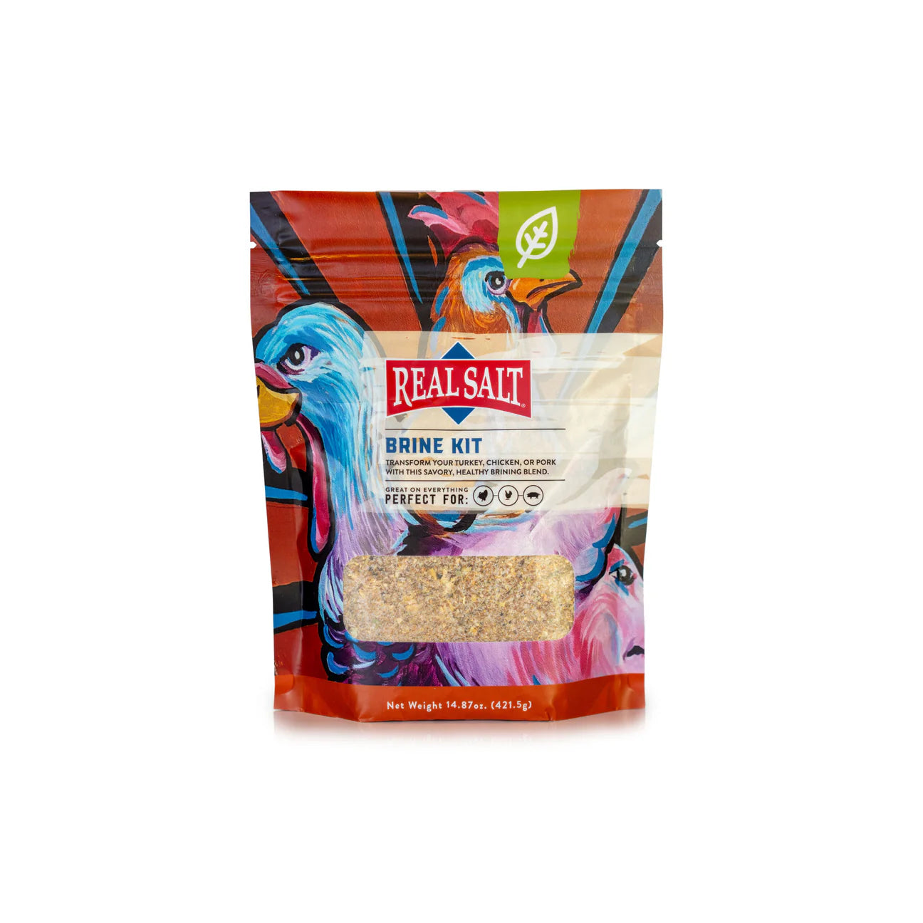 Real Salt Seasonings Brine Kit, 14.87oz, Redmond Life
