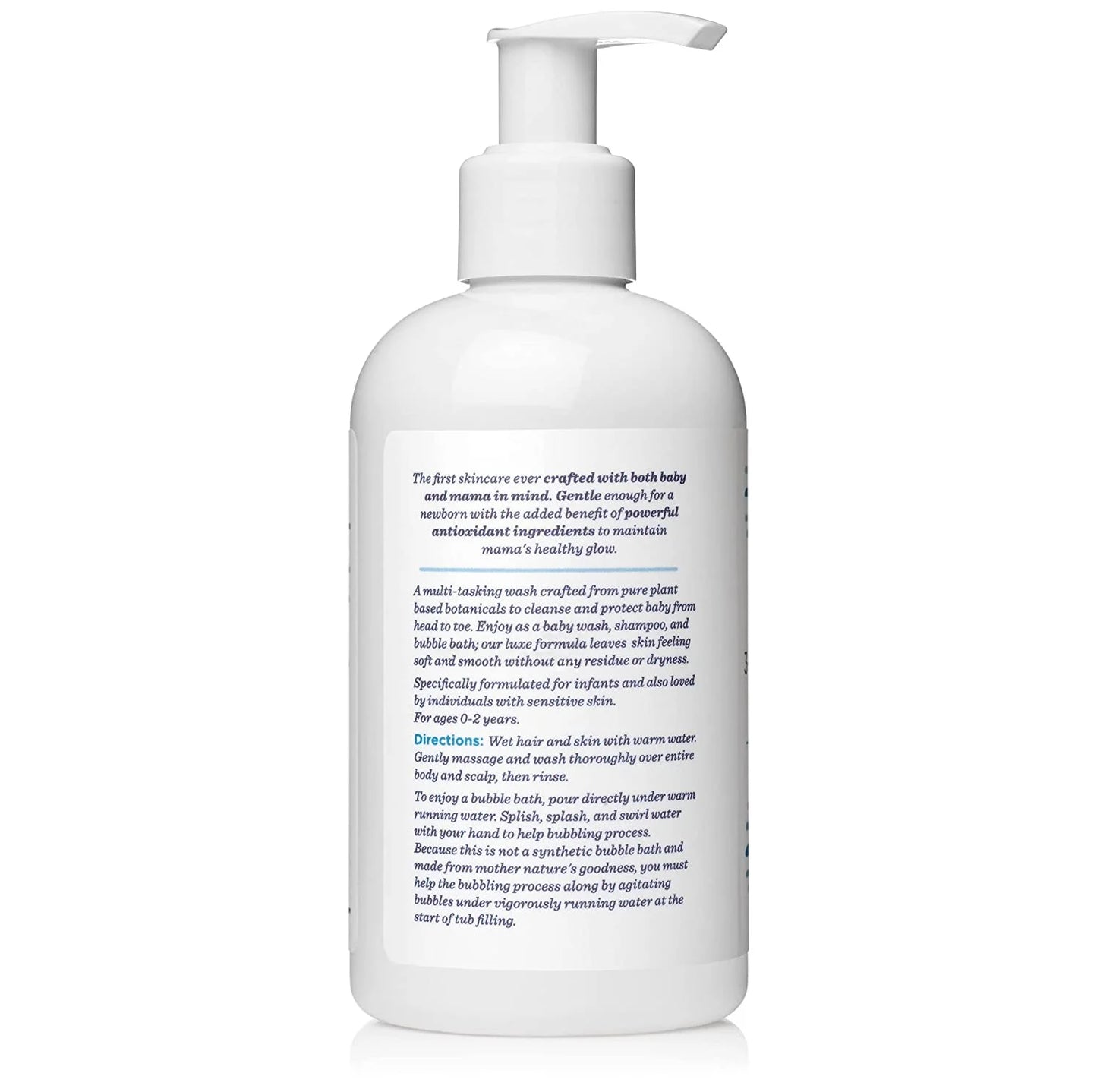 3-in-1 Baby Cleanser, Unscented, Wash with Water