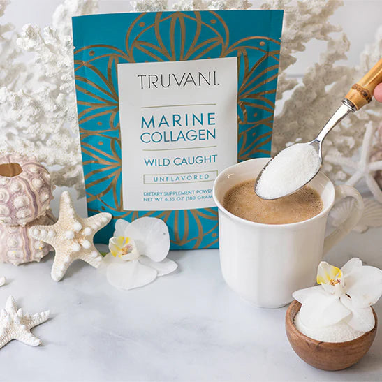 Wild Caught Marine Collagen, Unflavored, Supports Hair, Nails, Skin, Joint + Gut Health, Truvani