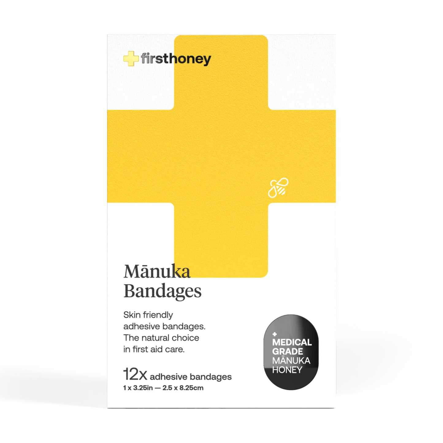 Manuka Bandages, 12ct, First Honey