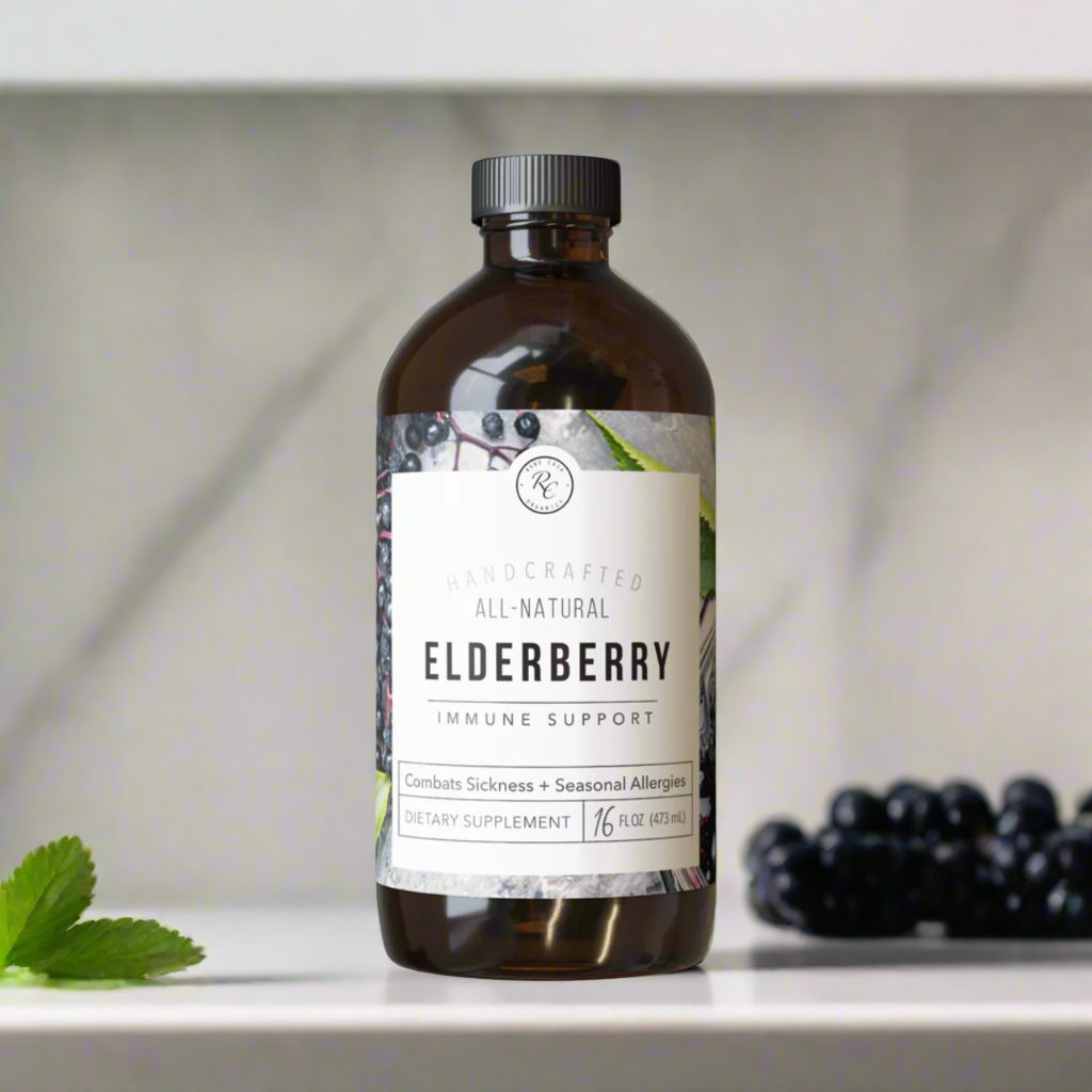 Elderberry Immune Support, 16oz, Rowe Casa Organics