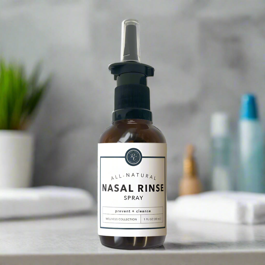 Nasal Rinse Spray, Prevent + Cleanse, 1oz, Rowe Casa Organics