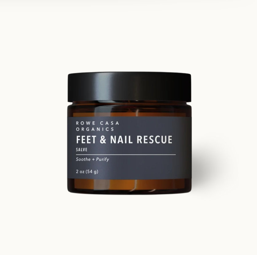 Feet + Nail Salve, 2oz, Rowe Casa Organics