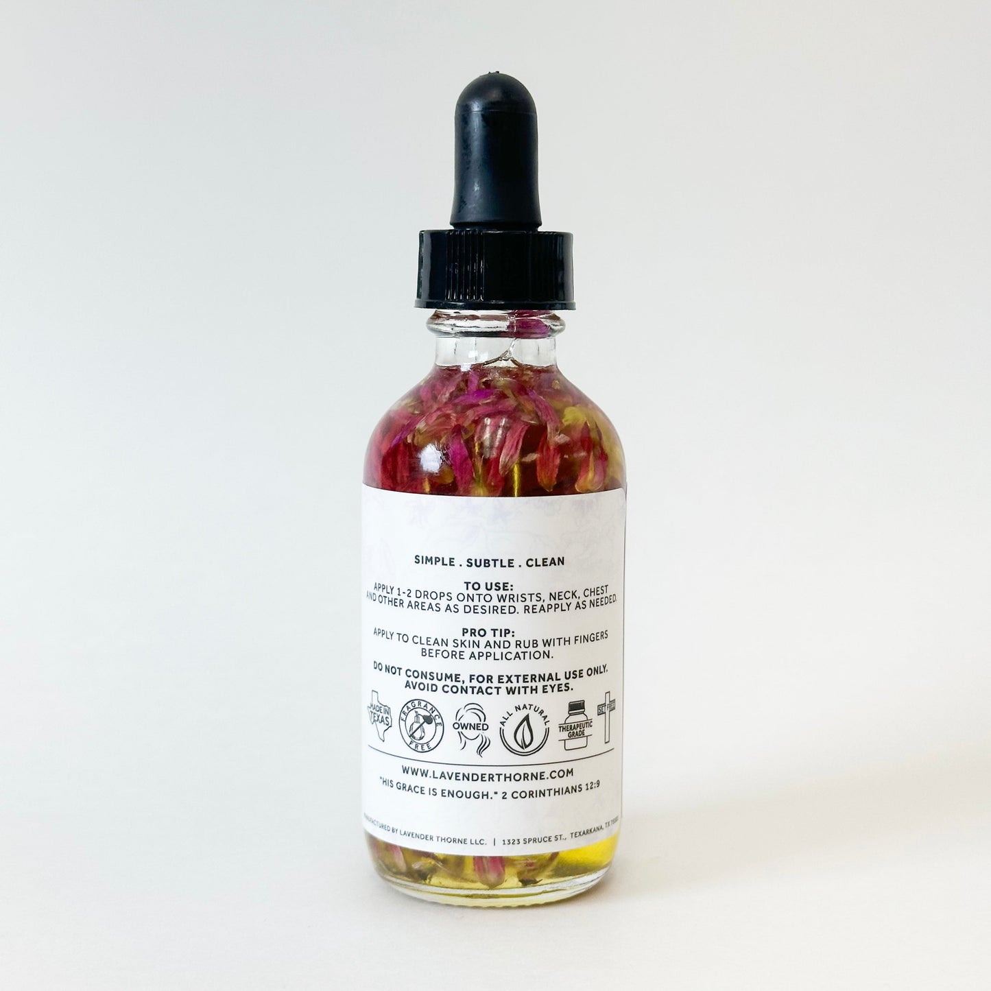 Grace (Perfume Alternative Oil), 2oz, Lavender Thorne