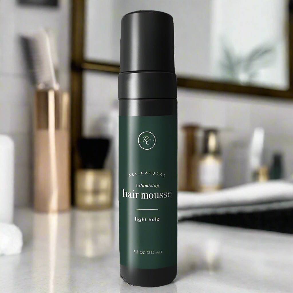 Hair Mousse, Light Hold, 7.3 oz, Rowe Casa Organics