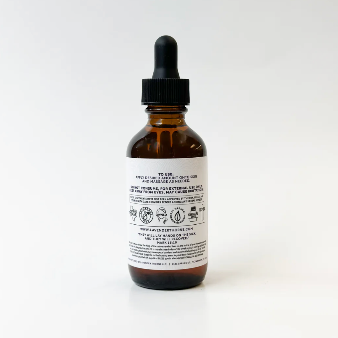 Healing Hands - Nerve + Pain Relief Oil, 2oz, Lavender Thorne