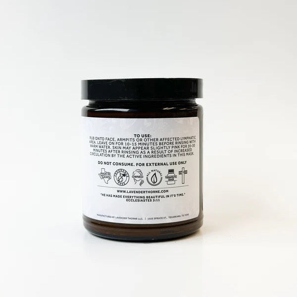 Detox Mask - Purifying Face Mask, 8oz, Lavender Thorne