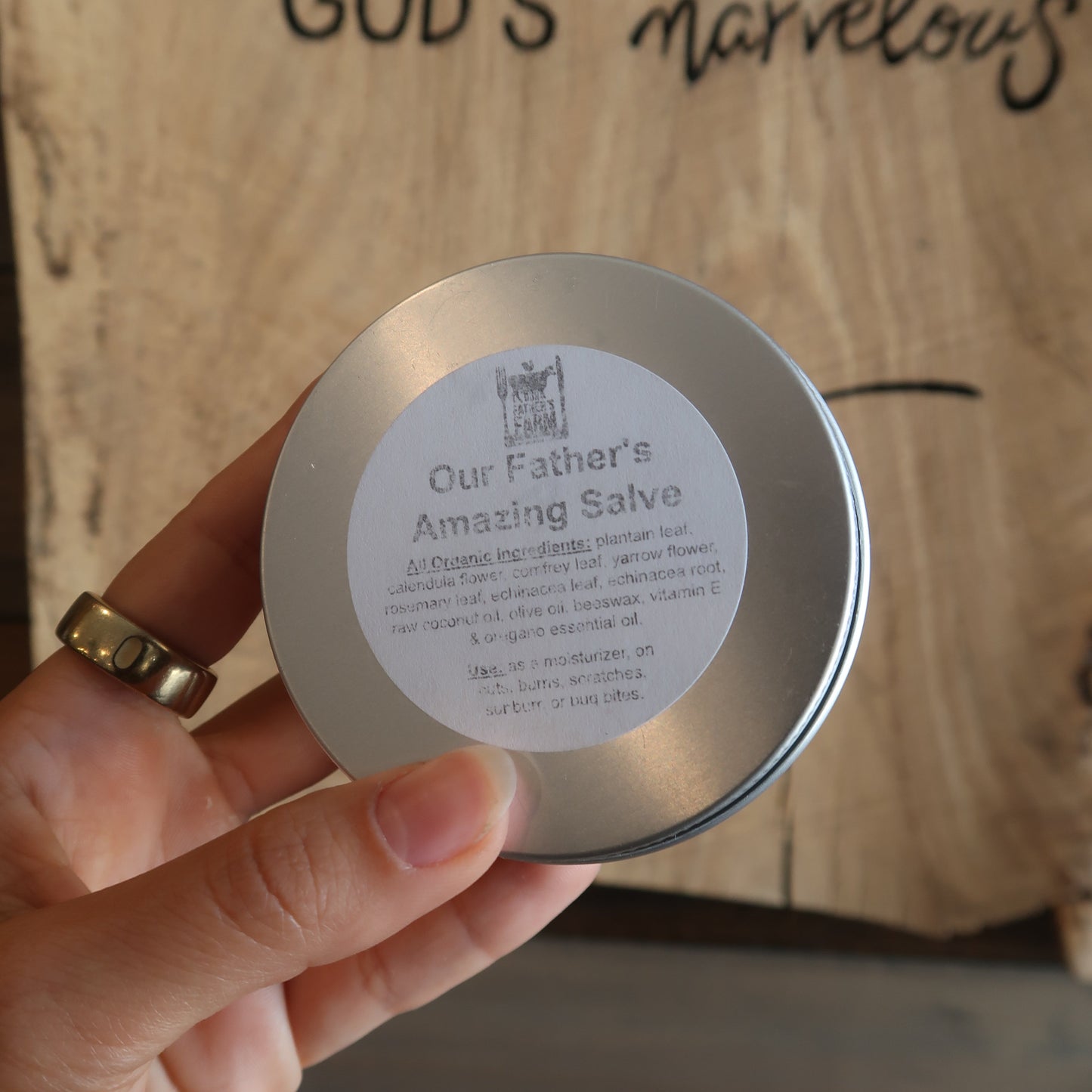 Amazing Salve, 1-4oz, Our Father's Farm