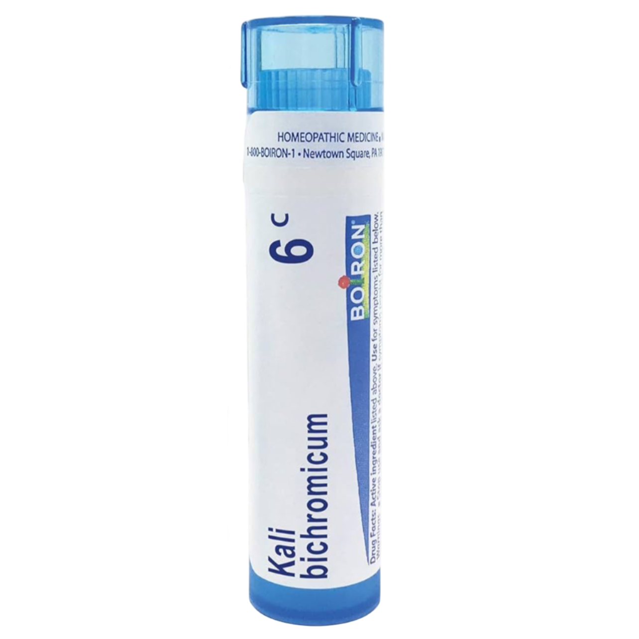 Kali Bichromicum 6C, 30C, 200CK, Homeopathic Medicine for Colds with Thick Nasal Discharge, Boiron, 80 Pills (Pill Size #40)