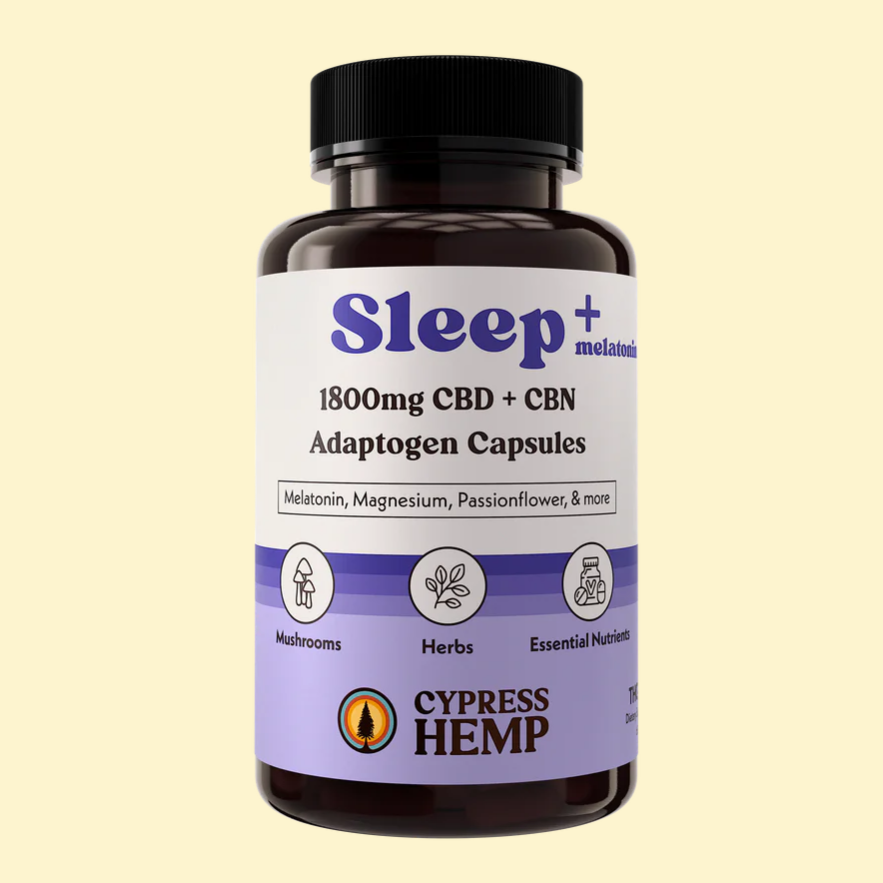 Nighttime Adaptogen Capsules with CBD (60ct)