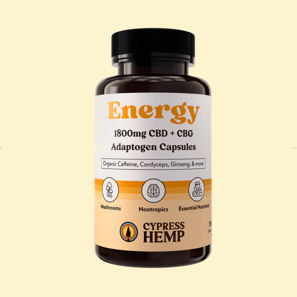 Morning Adaptogen Capsules with CBD (60ct)