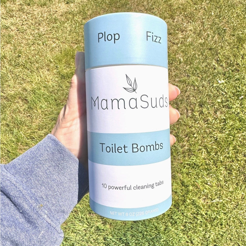 Toilet Bomb Cleaning Tabs, 10ct, MamaSuds