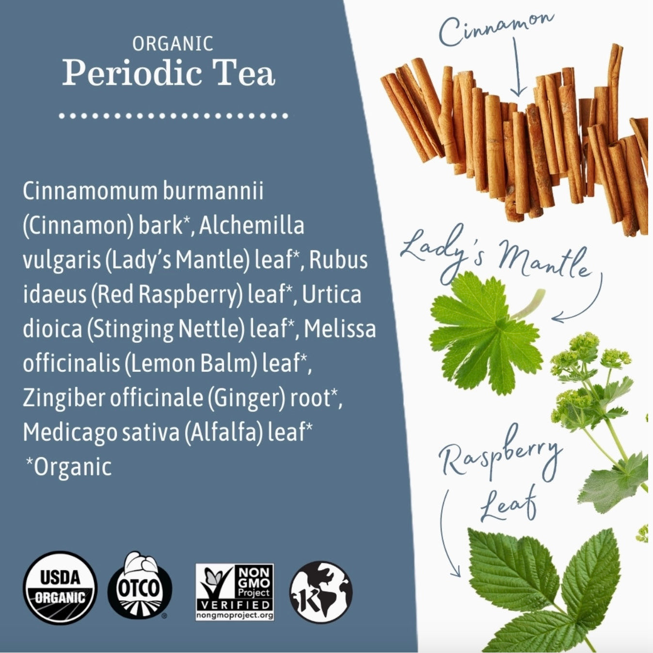 Organic Periodic Tea, Earth Mama